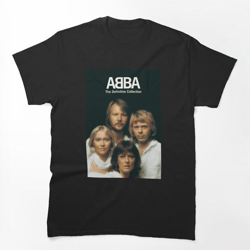 ABBA Definitive Collection Vintage Portrait Design Shirt