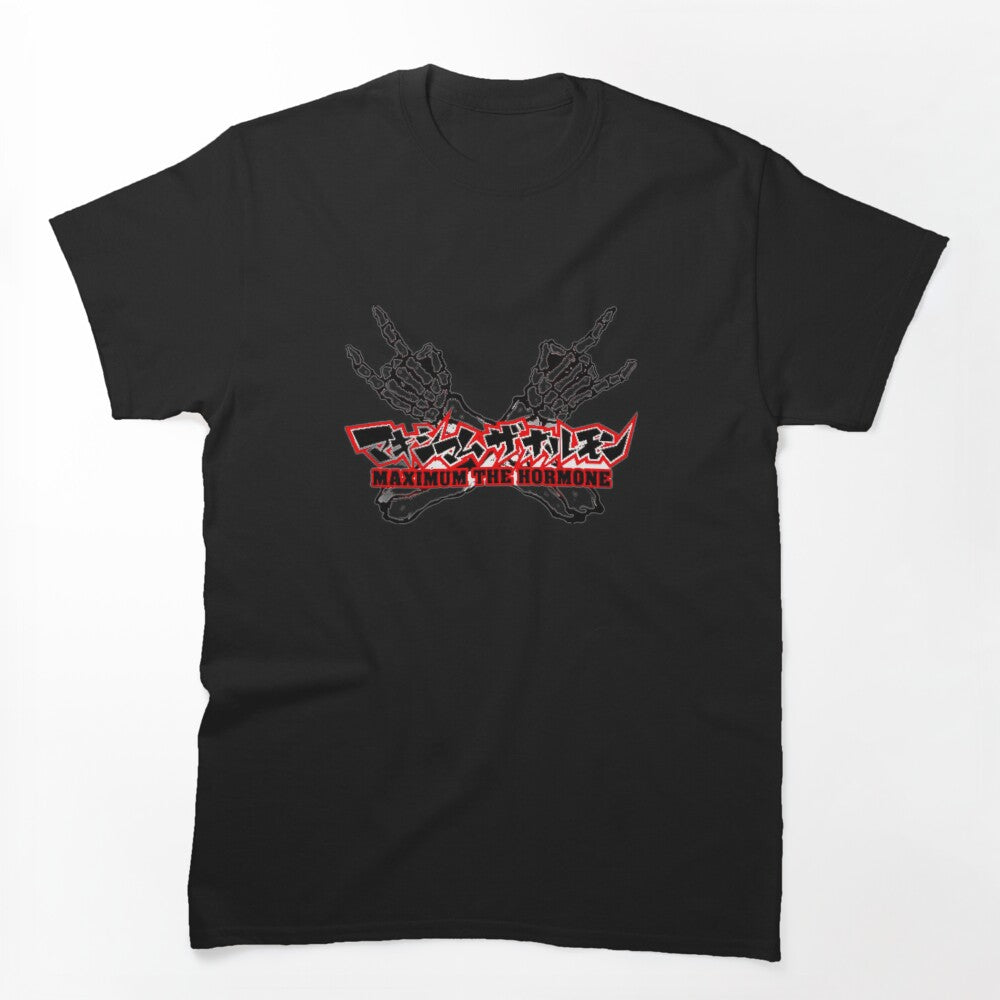 Maximum The Hormone T Metal Design Shirt