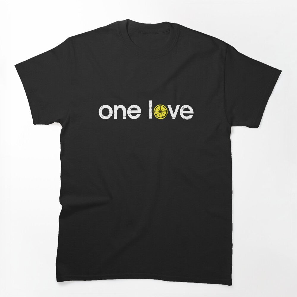 The Stone Roses One Love Indie Manchester Integrated Lemon Shirt