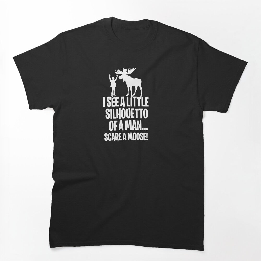 I See A Little Silhouetto Of A Man Rock Music Joke Shirt