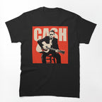 Legendary Man In Black Johnny Cash Tribute Shirt