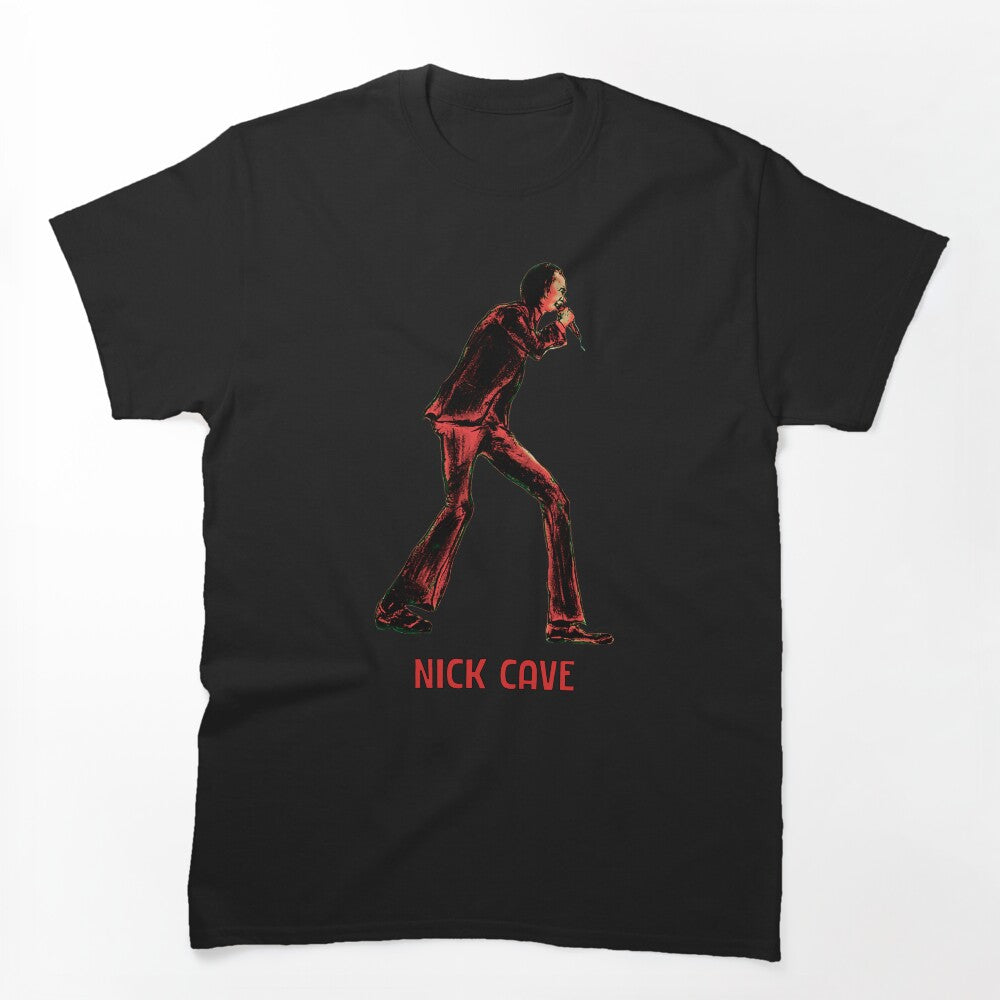 Nick Cave & The Bad Seeds Hand Drawn Vintage Shirt
