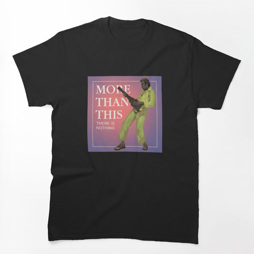 Roxy Music More Than This Lyrics Shirt