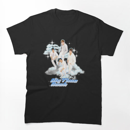 White Anf Blue Band Logo Shirt