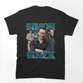 Simon Sinek Vintage Bootleg Rap Graphic Retro 90s Bootleg Graphic Shirt