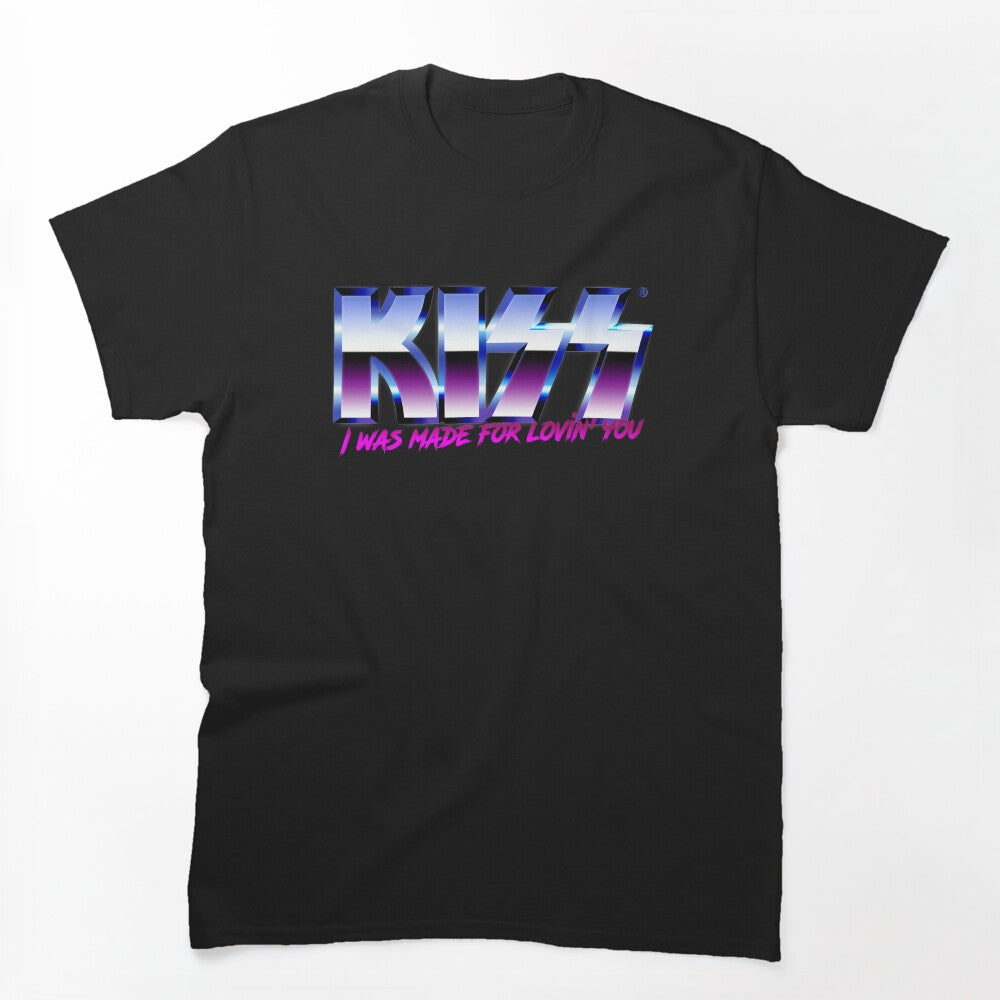 KISS - I Was Made For Lovin'you - Chrome Shirt