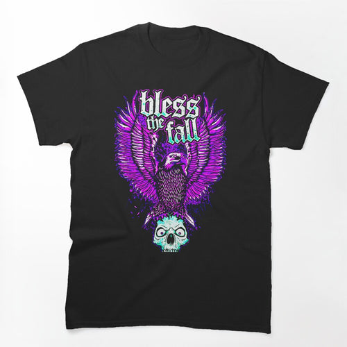Purple Pink Gradient Wings Alternative Rock Shirt