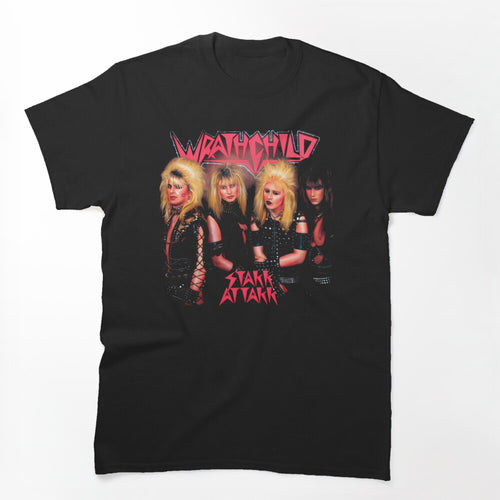 Glam Metal Musicians With Big Blonde Hair In Leather Shirt