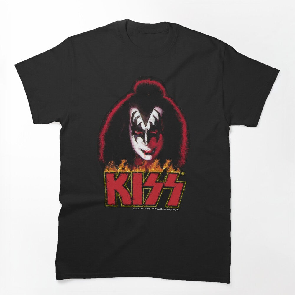 KISS - The Demon Old Painting Stylized Shirt