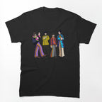 Magical Mystery Sixties Yellow Submarine Cartoon Pop Art Characters Shirt