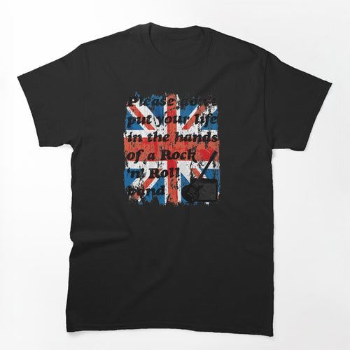 Please Don't Put Your Life In The Hands Of A Rock N Roll Band Oasis Shirt