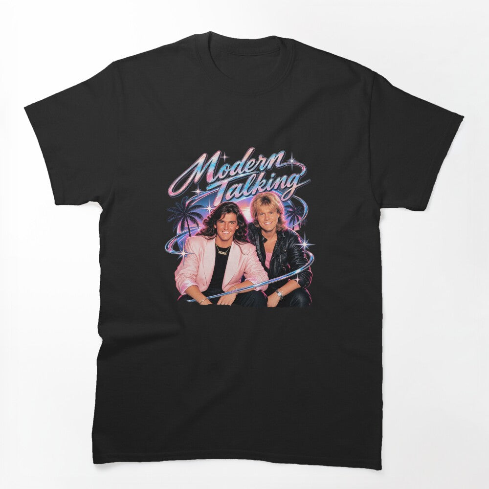 Modern Talking Punk Band Vintage Artwork Shirt
