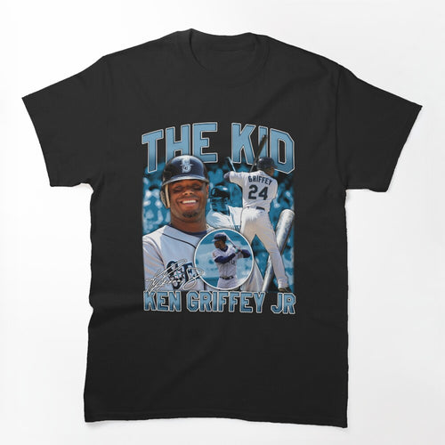 Ken Griffey Jr Seattle The Kid Baseball Legend Signature Vintage Shirt