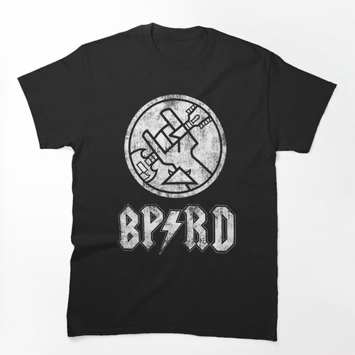 Bprd Rock Band White Version Shirt