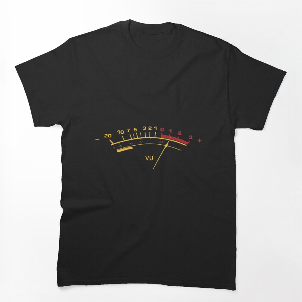 Technics Inspired Volume Control Design For Music Lovers And Audio Shirt