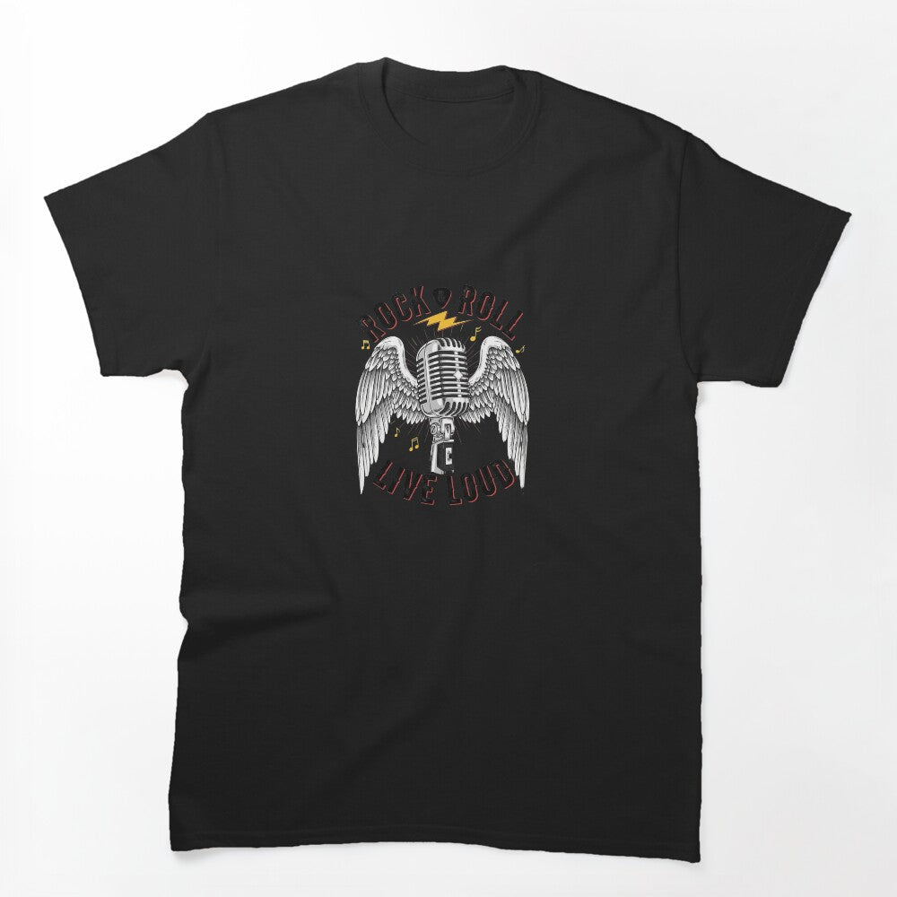 Rock & Roll Live Loud Shirt