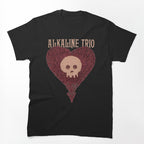 Alkaline Trio Inspired Punk Rock Band Graphic Design Shirt