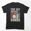Proud Banjo Player Folk Music Vintage Shirt