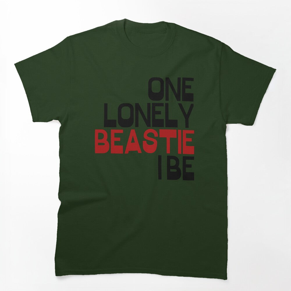 One Lonely Beastie I Be- Rap Lyrics 1 Shirt