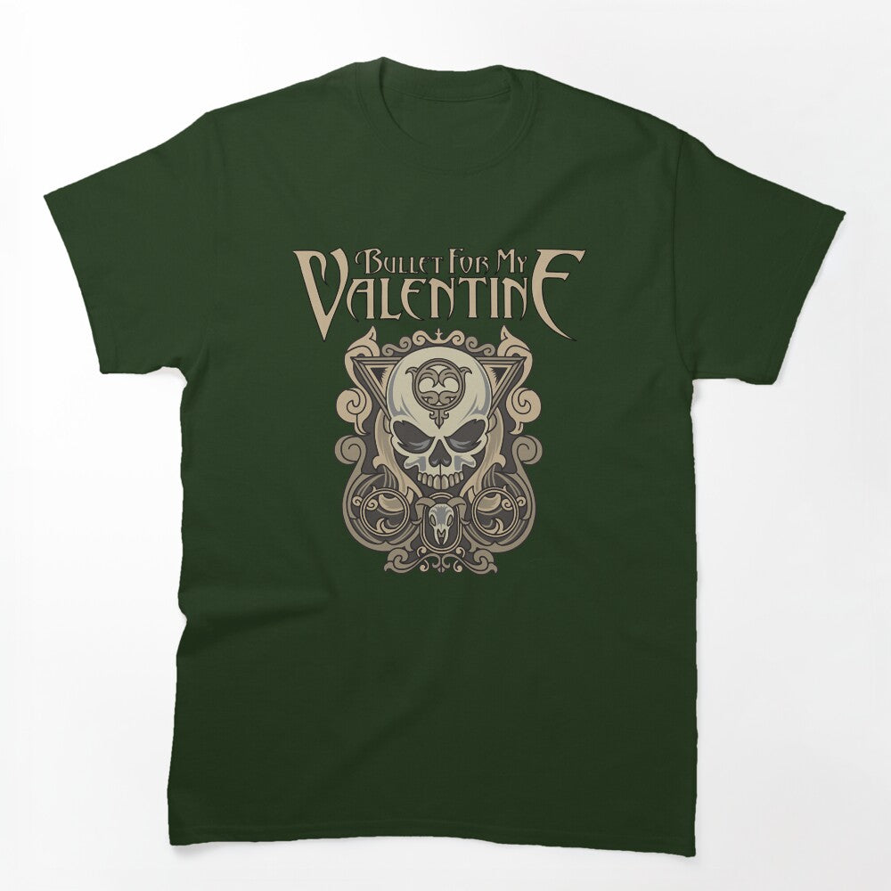 Bullet For My Valentine Design Retro Wave Shirt