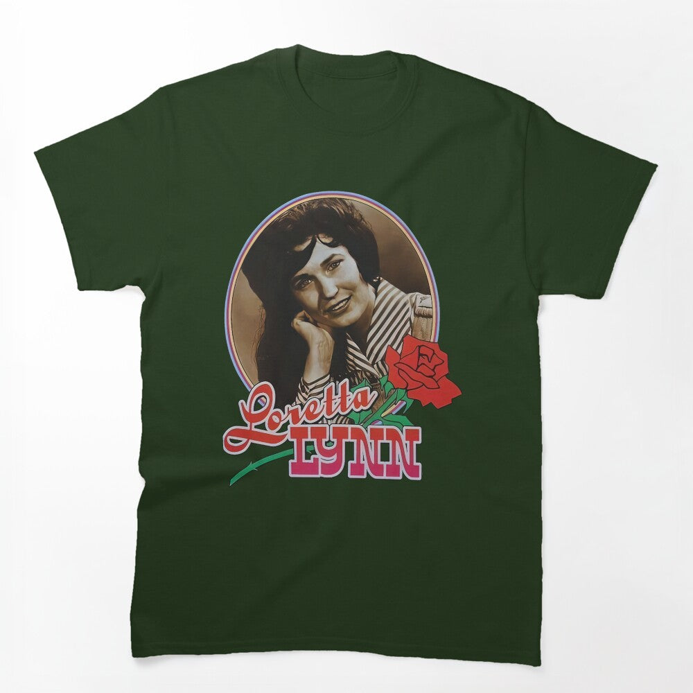 LORETTA LYNN Rose Shirt