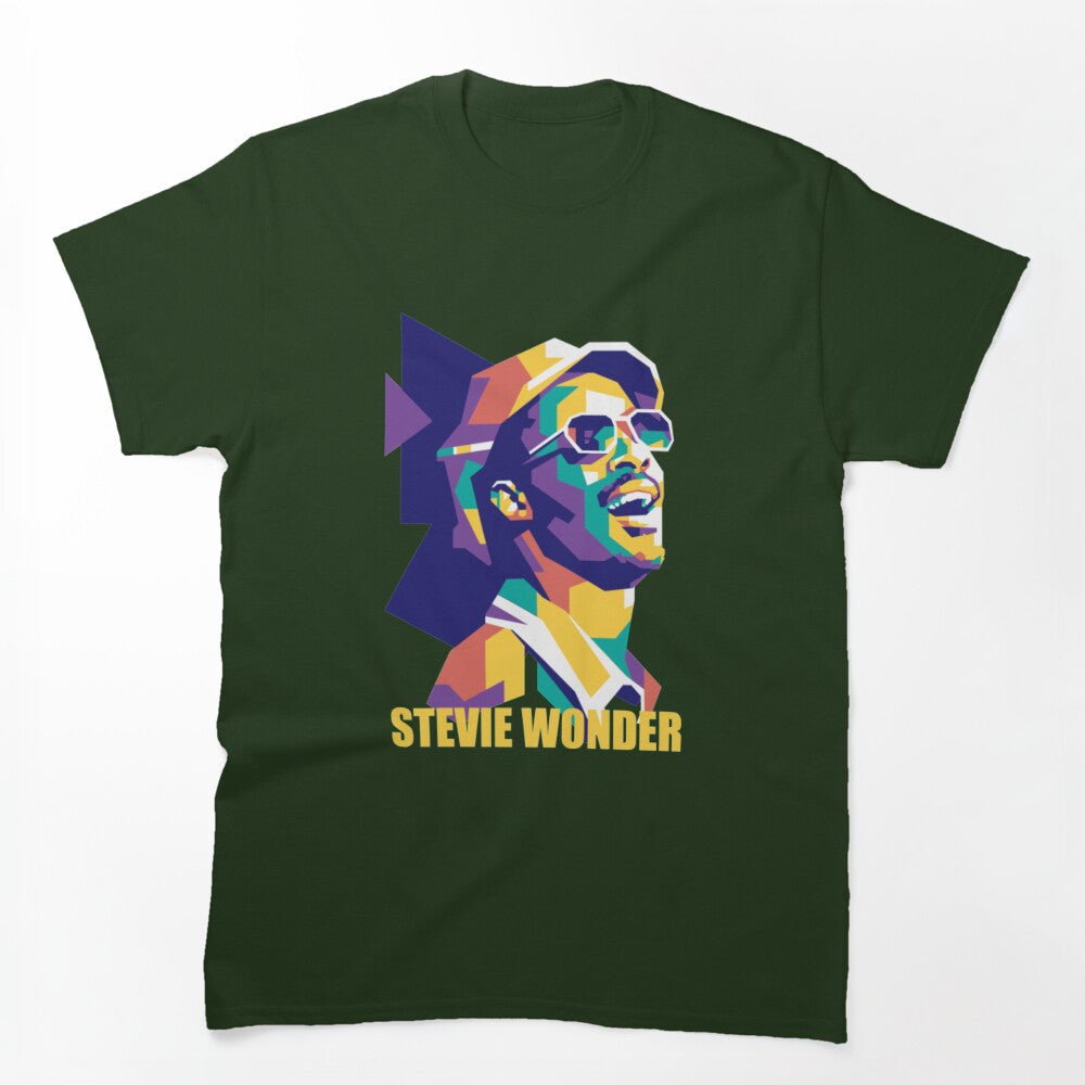 Stevie Wonder Stevie Wonder Popart_ Shirt