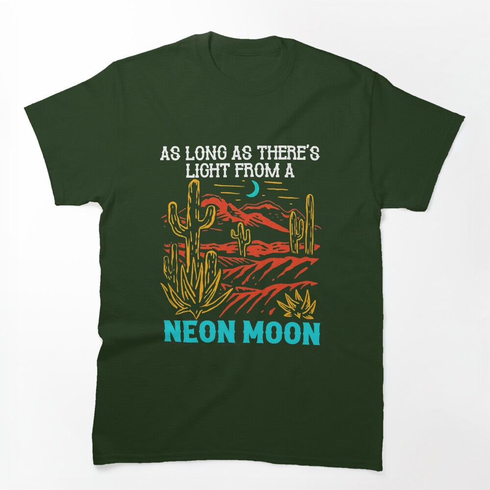Legends Retro Neon Moon George More Time For The Best Women Men Shirt