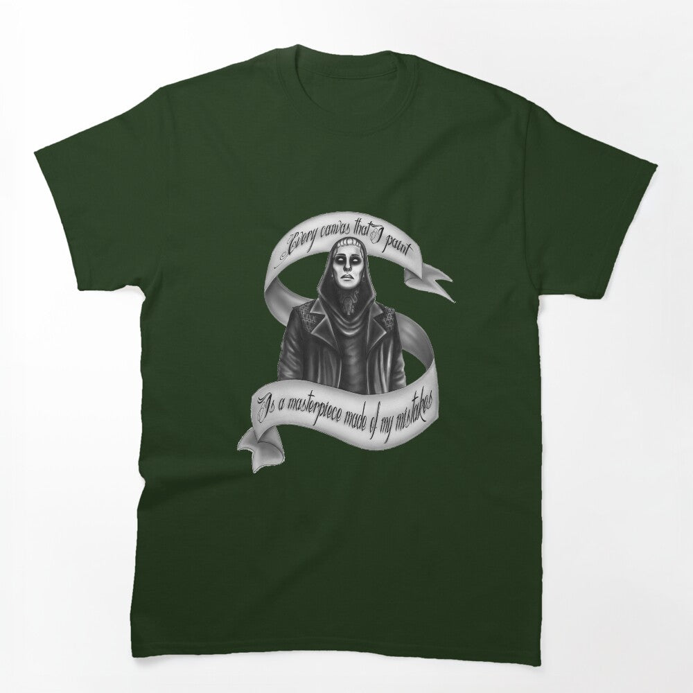 Miw Motionless In White Masterpiece Chris Tattoo Style Shirt