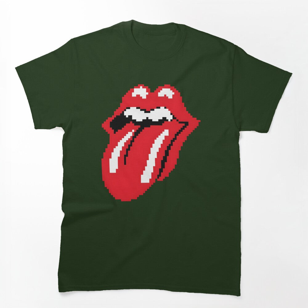 Pixel Art Tongue Shirt