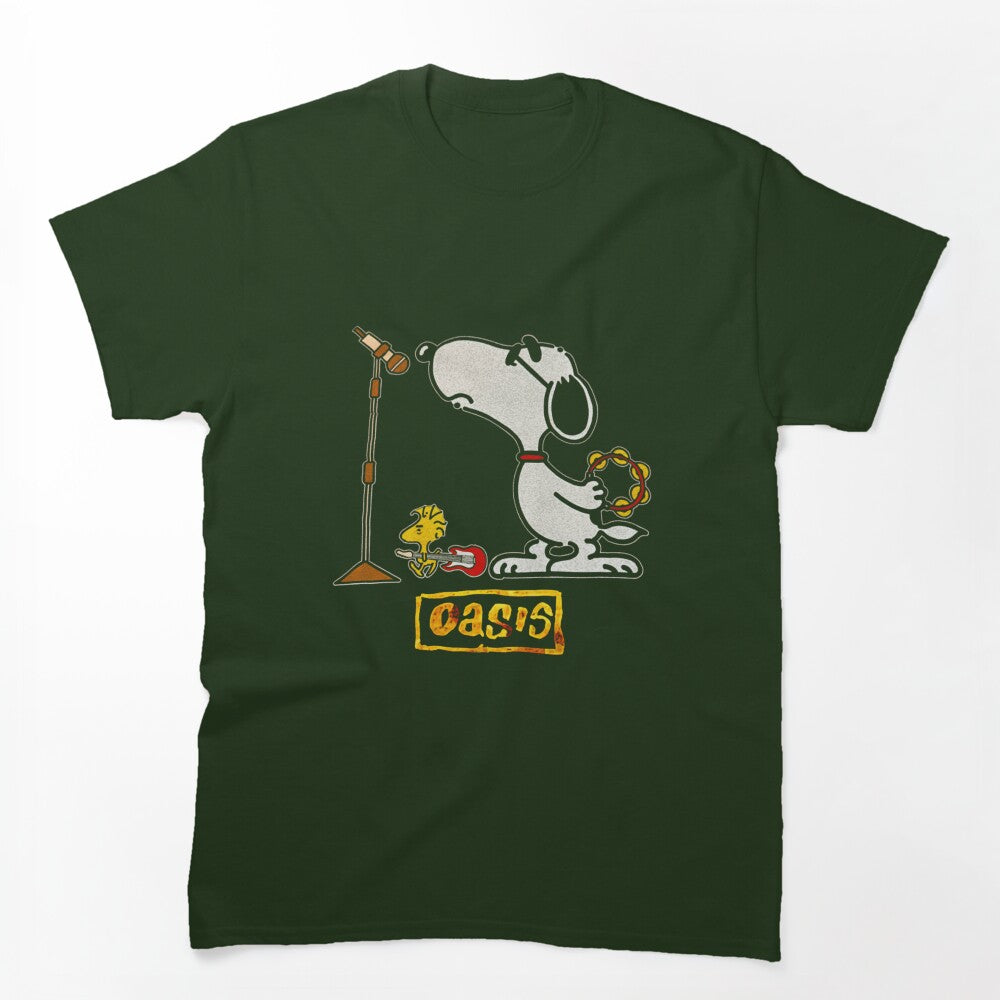 O-a-s-i-s Band Snoopy Shirt