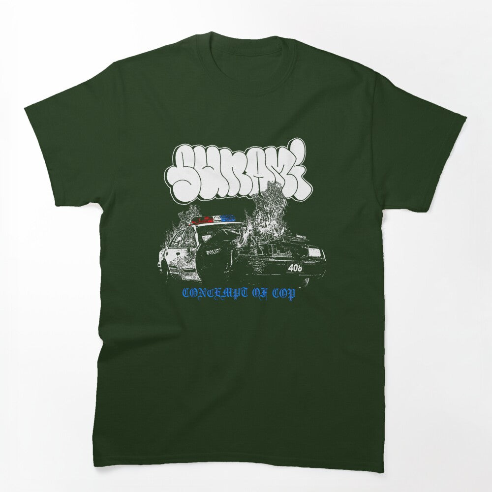 Sunami Contempt Burn Car Shirt