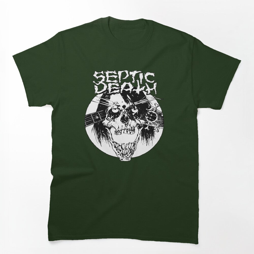 Pushead Septic Death Skull Screeching Deafness Shirt