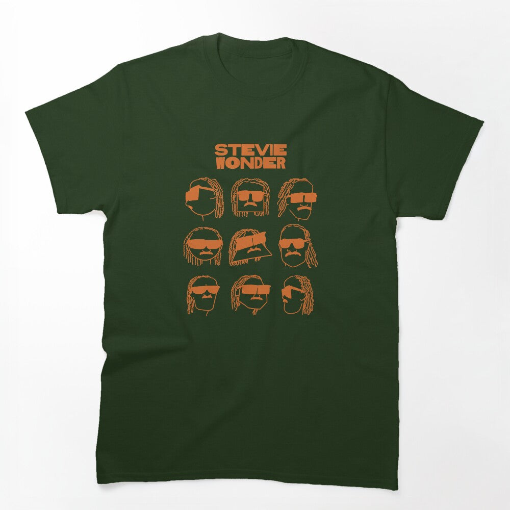 Pattern Face Silhouette Pop Art Shirt