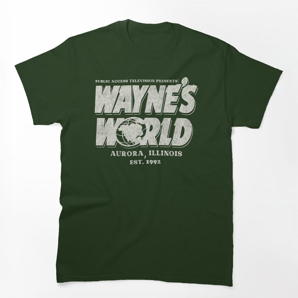 Wayne's World Worn Shirt