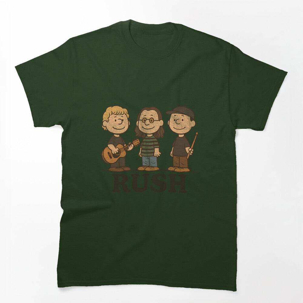 Rush And Charlie Brown Shirt