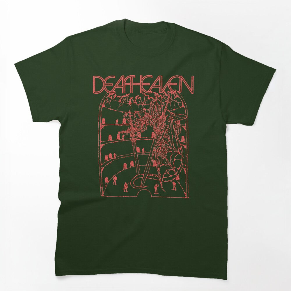 Red Silhouette Shoegaze Shirt