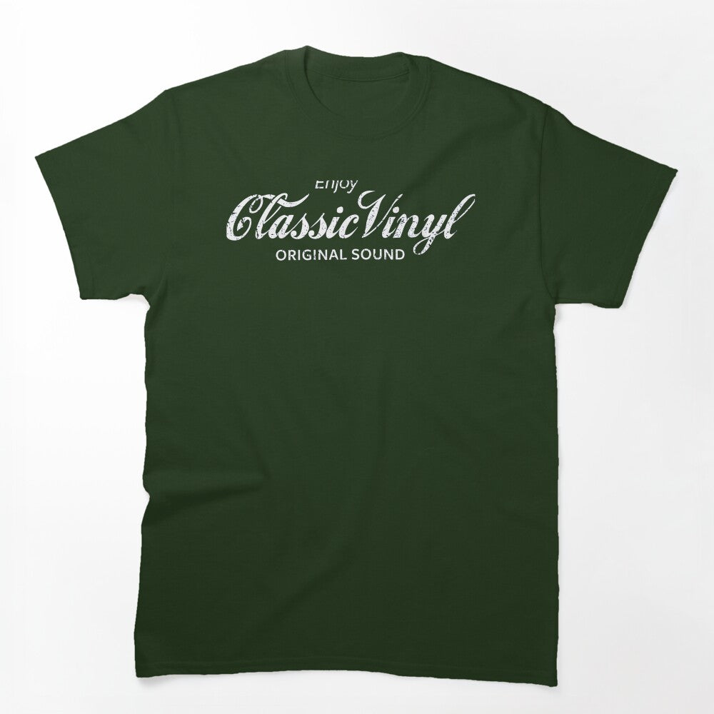 Enjoy Vinyl Original Sound Retro Audiophile Design Shirt