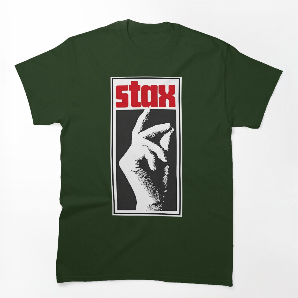 Vintage Stax Record Label Inspired Music Design Shirt