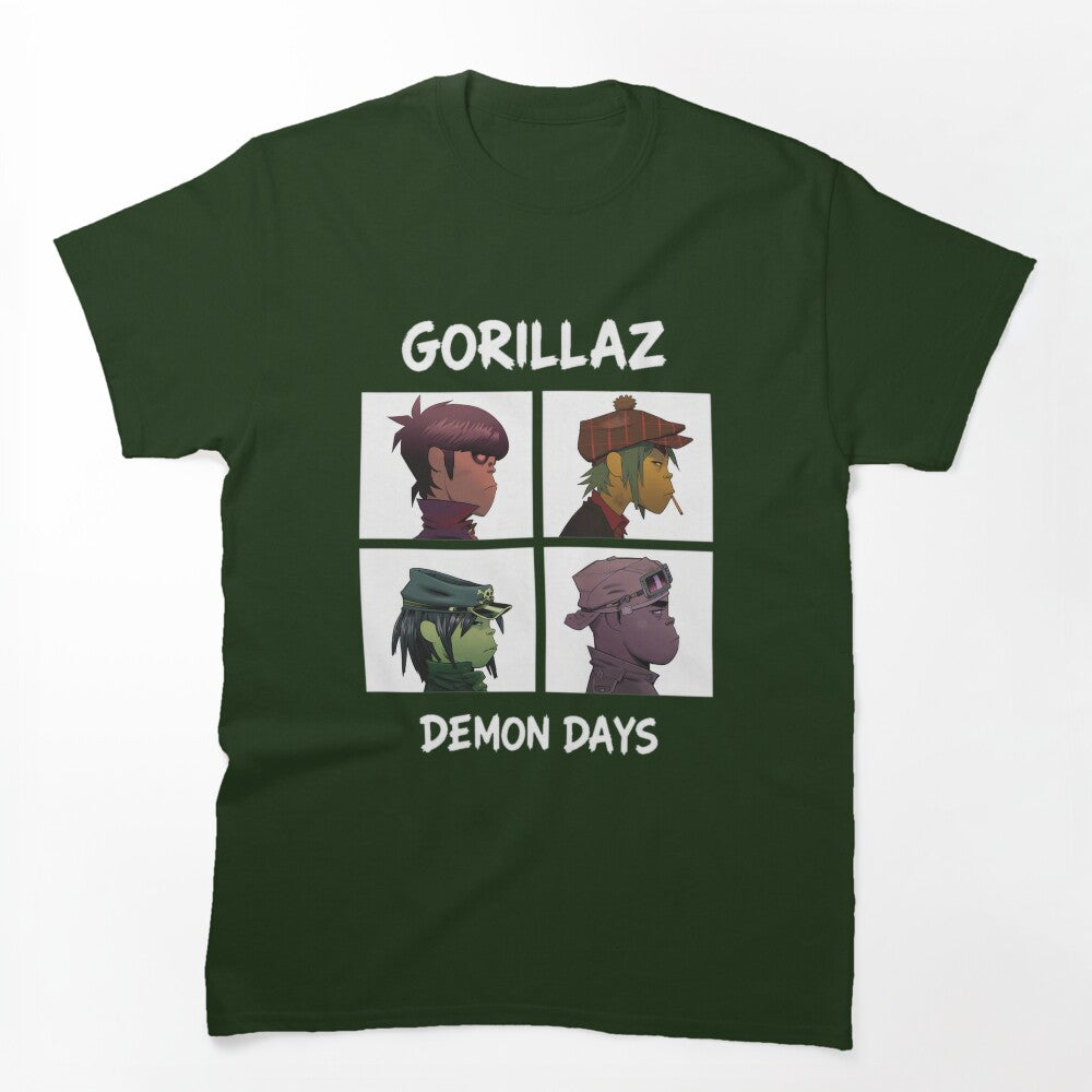 Gorillazs Demons Dayss Album Iconic Band Profile Shirt