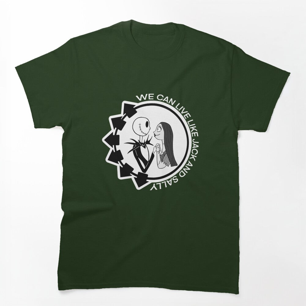 We Can Live Like Jack And Sally Blink Lyrics Shirt