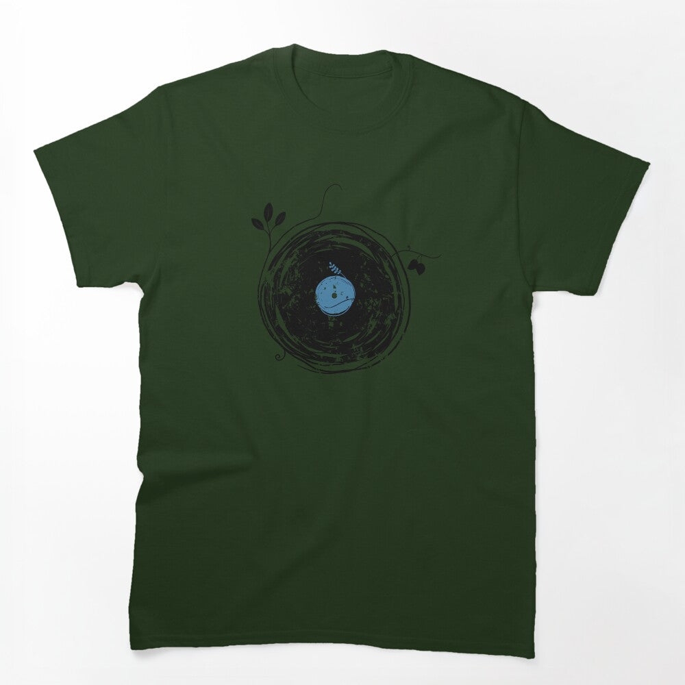 Enchanting Vinyl Record Grunge Vintage Shirt