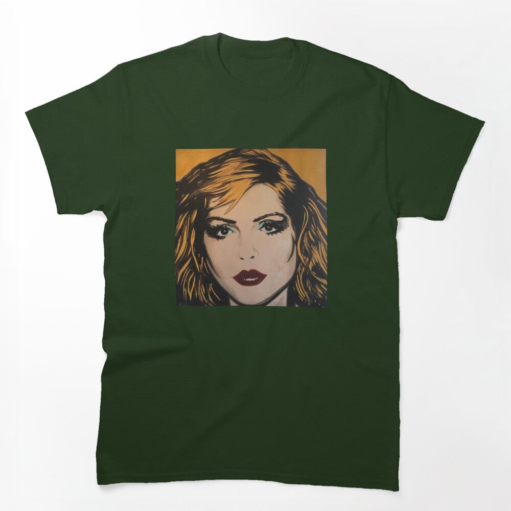 Blondie Pop Art Painting Shirt