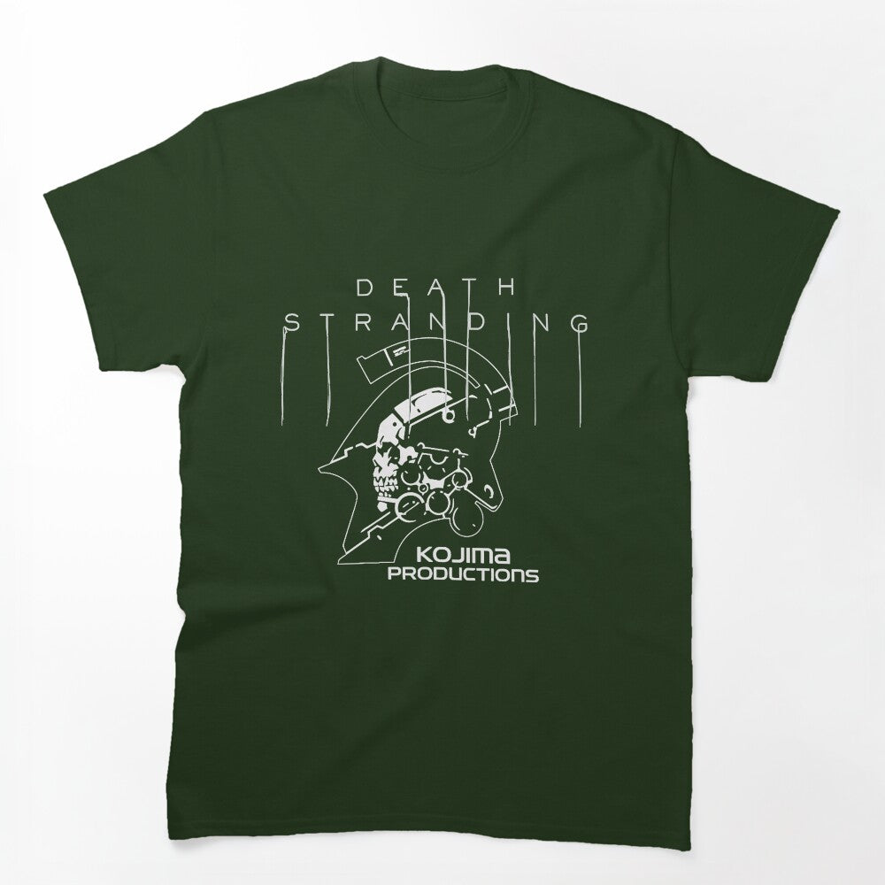 Death Stranding - Logo Text And Kojima Shirt