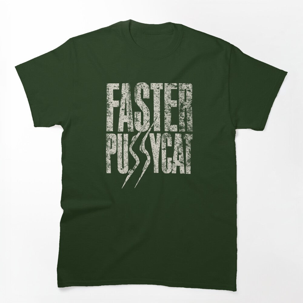 Faster Pussycat Vintage 80s Sleaze Rock Shirt