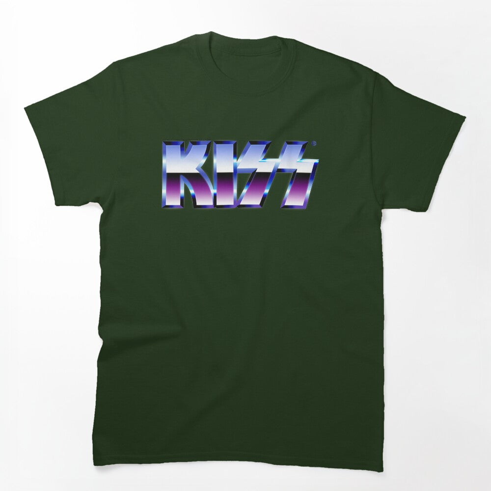 Kiss Logo Chrome Shirt