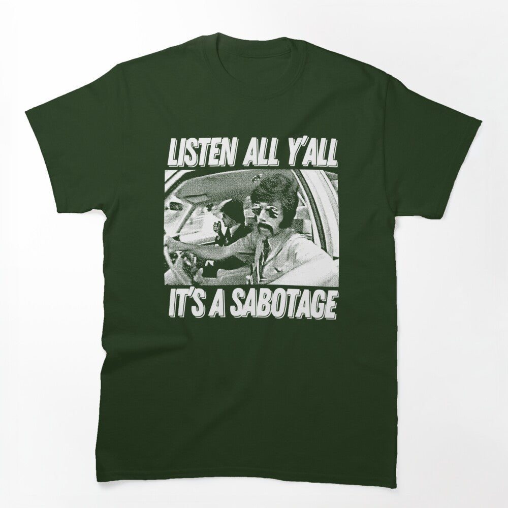 Sabotage Boutique Beastie Boys Old Style Fan Art Shirt