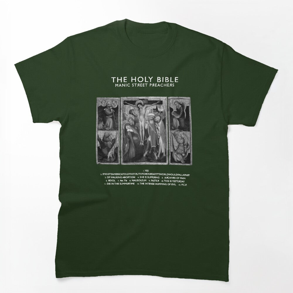 Manic Street Preachers Holy Bible Alt Cover Shirt