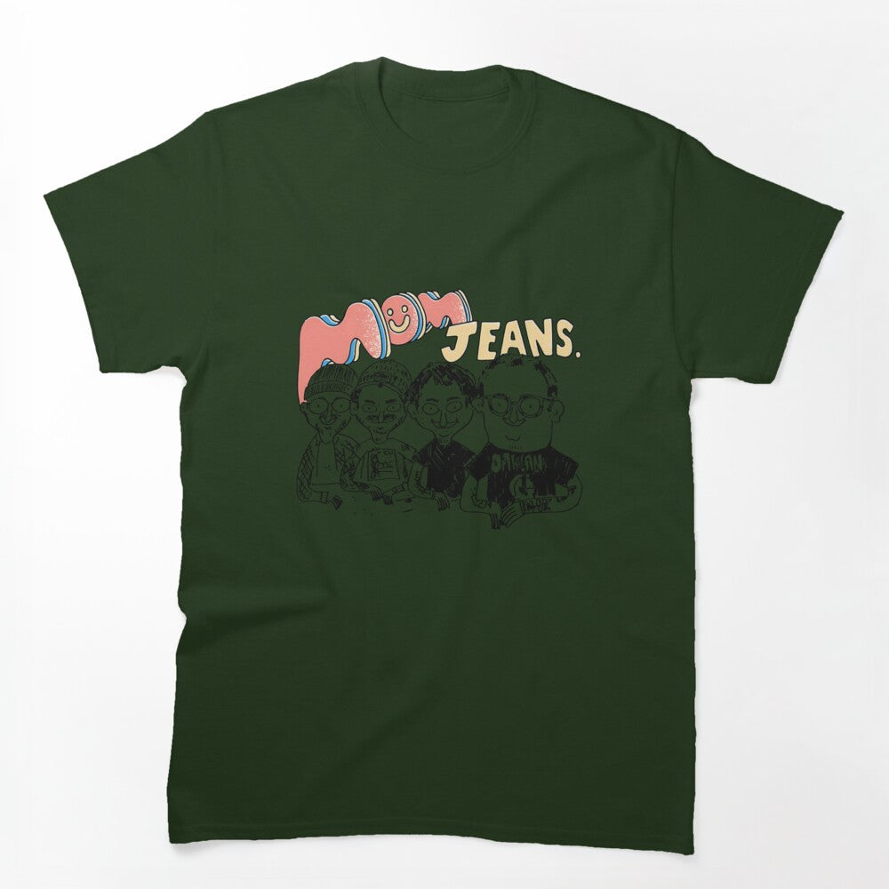 Line Art Style Emo Band Shirt