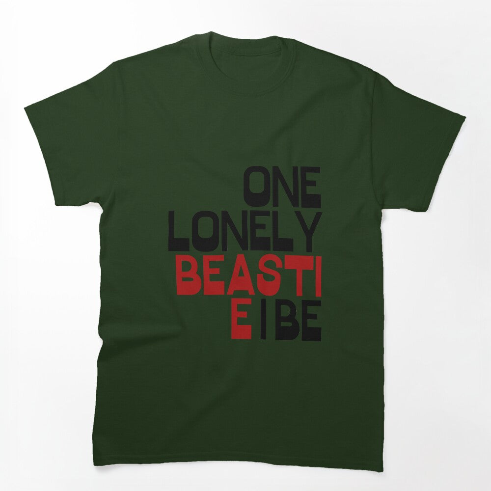 One Lonely Beastie I Be- Rap Lyrics Shirt