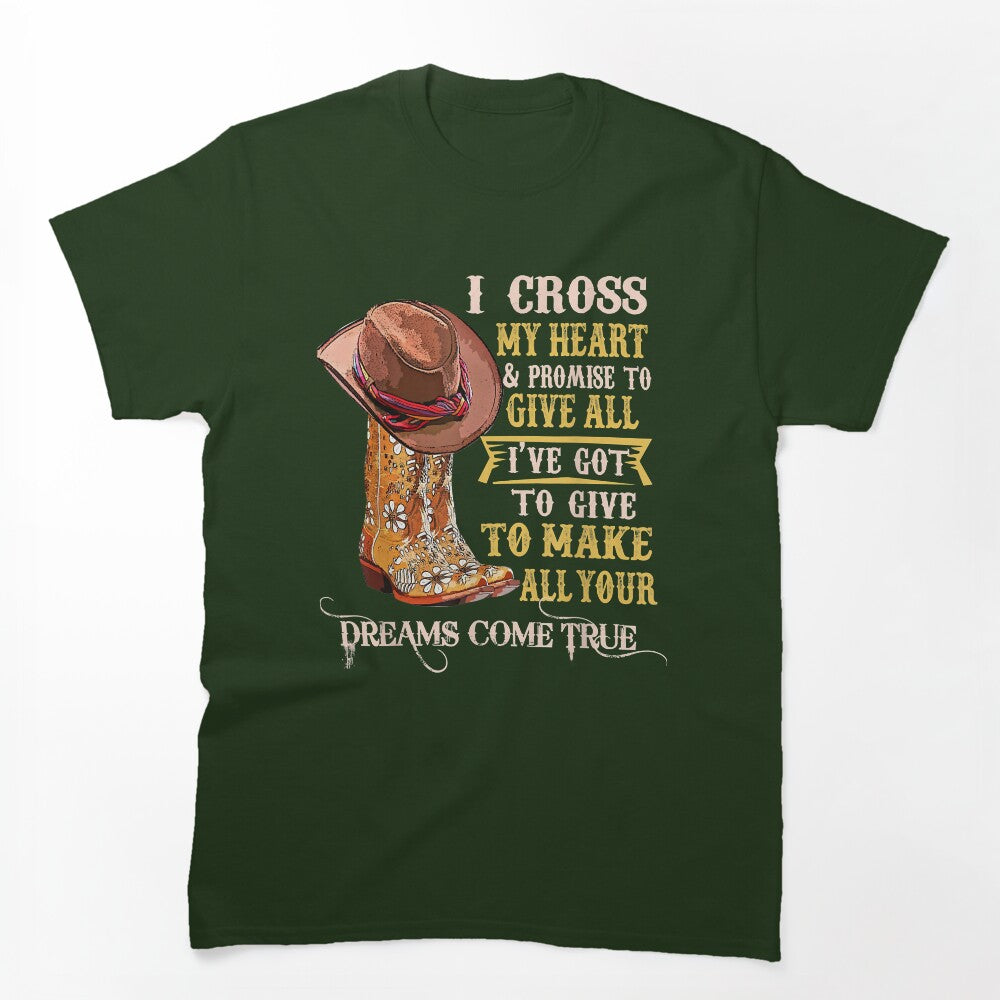 Vintage Be Kind Cowgirl Boots Hat Heart The Secret Life Best Women Men Shirt